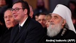 Predsednik Srbije Aleksandar Vučić i patrijarh SPC Irinej