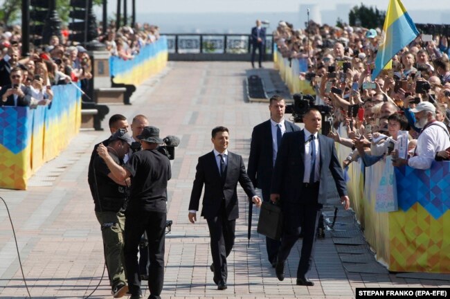 Инаугурация Владимира Зеленского, Киев, 20 мая 2019 года
