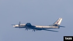 A Tupolev strategic bomber (file photo)