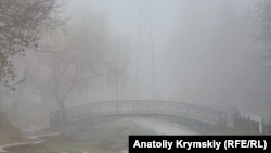 Туман в Симферополе, архивное фото