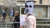 У Празі біля посольства Росії провели акцію на підтримку Олега Сенцова