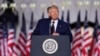 Trump, shown here on August 27 accepting the Republican Party's nomination for a second term as U.S. president, is trailing in the polls behind Democratic rival Joe Biden.