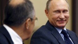 Lavrov i Putin, fotoarhiv