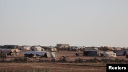 Сириялык качкындардын Идлиб провинциясындагы лагери. 30-июль, 2018-жыл.