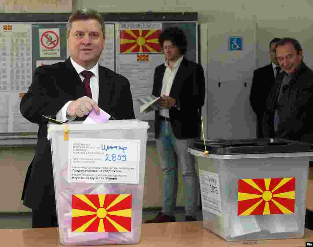 Makedonski predsednik Gjorge Ivanov 
