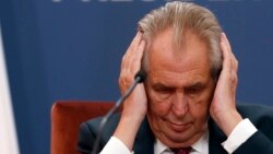 Czech President Milos Zeman