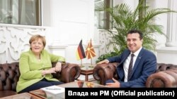 Foto nga takimi Merkel-Zaev