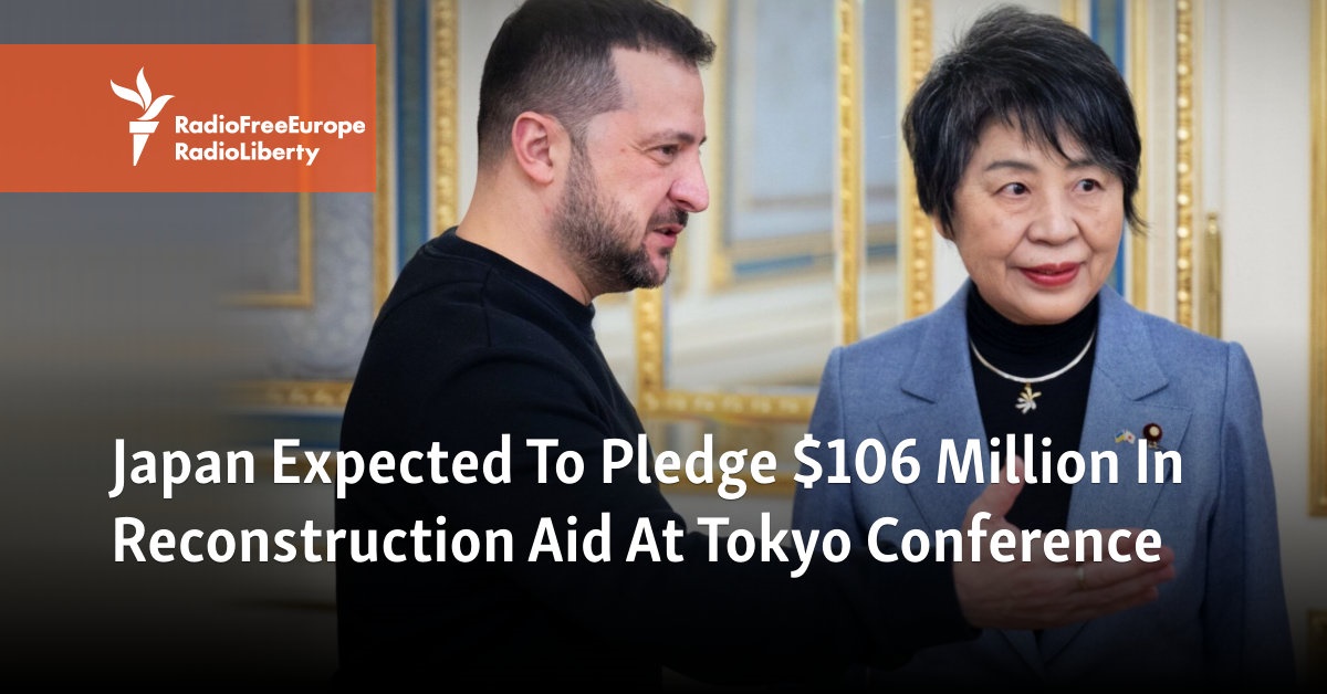 Japan Hosts Ukraine Reconstruction Conference, Pledges Long-Term Support