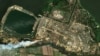 Сателитна снимка от района на АЕЦ "Запорожие"