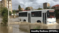 Yağış, Bakı