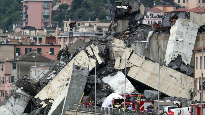 Италия: возросло количество жертв обрушения моста в Генуе