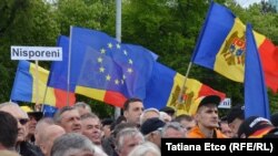 У Кишиневі відбувся мітинг проти корупції