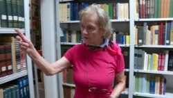 GERMANY – Ivanna Rebett, who was the director of the Liberty Radio Library in Munich in the midst of the Cold War. Munich, 2019