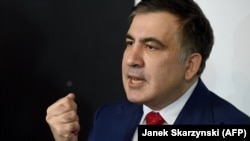 Михаил Саакашвили. Варшава, 13 ақпан 2018 жыл