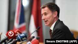 Ministri i Jashtëm britanik, Jeremy Hunt, foto nga arkivi.