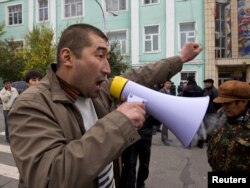 Ташиевдин жактоочуларынын Оштогу митинги, 31-октябрь 2011-жыл.