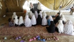 دختران در حال آموزش در یکی از مکاتب جلال آباد. October 04 2012