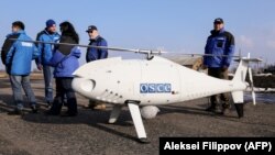 Безпілотники великої досяжності Camcopter S-100 СММ ОБСЄ базуються в Степанівці на Донеччині