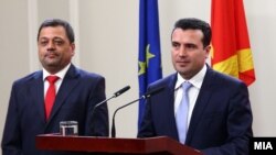 Премиерот Зоран Заев и вицепремиерот Кочо Анѓушев