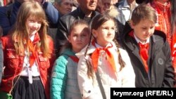 Митинг в Севастополе в годовщину рождения Ленина