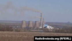Теплоелектростанція в місті Старобешеве, Донецька область