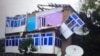 Дом, пострадавший от урагана в Лебапе. Май, 2020 год. 