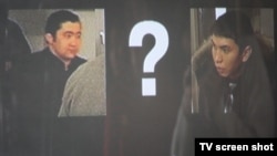 По словам сотрудников «Стана», эти двое мужчин под видом следователей приходили к ним в редакцию. Алматы, 22 января 2010 года.