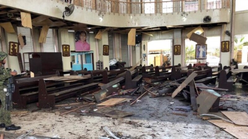 Најмалку 18 мртви во експлозија на две бомби на Филипини