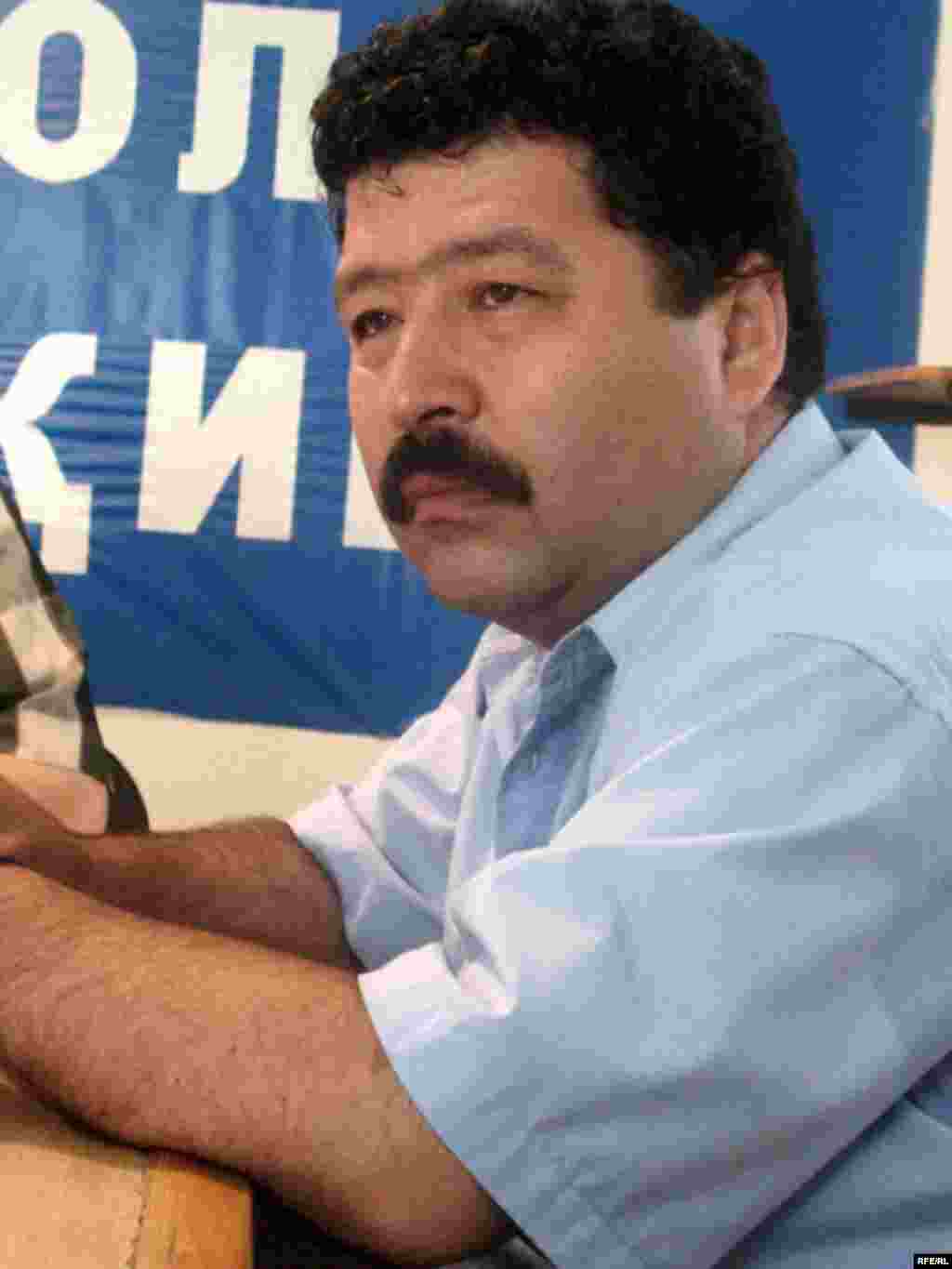 Tajikistan – Shokirjon Hakimov, the member of Political Council of SDPT, Dushanbe, 07Jun2008 - Shokirjon Hakimov, the number of Political Council of SDPT, Dushanbe, 7Jun2008