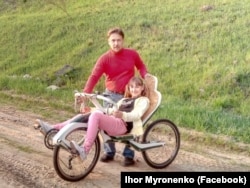 «Лежачий» велосипед Ігоря Мироненка