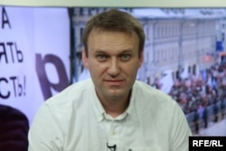 Алексей Навальный в студии Радио Свобода