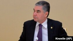 Președintele Turkmenistanului, Gurbanguly Berdymukhammedov.