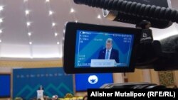 Президент Алмазбек Атамбаев “Ислам азыркы светтик мамлекетте” эл аралык конференциясынын ачылышында 