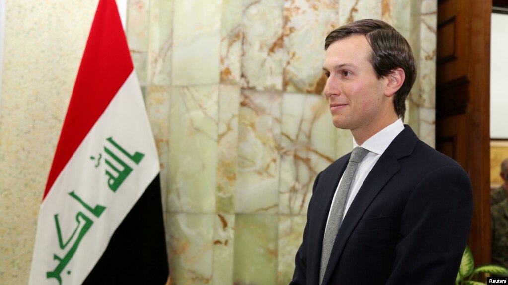 U.S. President Donald Trump's son-in-law and senior adviser Jared Kushner (file photo)