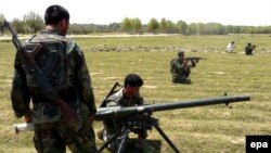 File photo of an Afghan military operation in Kunduz.