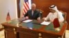 قطر و آمریکا توافقی برای تشدید مبارزه با تروریسم امضاء کردند