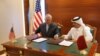 امریکا و قطر توافق‎نامه مبارزه با تروریزم را امضا کردند