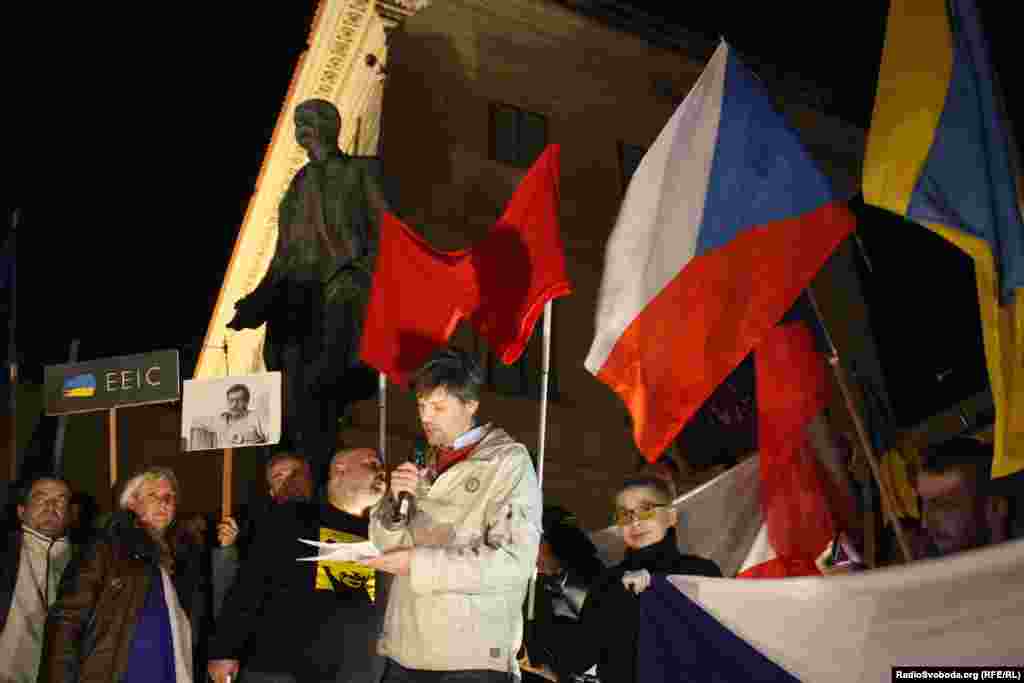 Активісти виступили на Вацлавській площі