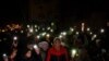 Ուկրաինա, մարդիկ բողոքի ցույց են անցկացնում Օդեսայում ուսումնական հաստատություններից մեկում տեղի ունեցած հրդեհից հետո, 7-ը դեկտեմբերի, 2019թ.