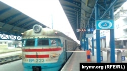 Ж/д вокзал Севастополя, архивное фото