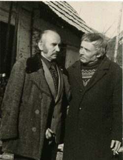 Зеновій Красівський (ліворуч) та Панас Заливаха. Архівне фото