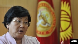 Kyrgyz President Roza Otunbaeva