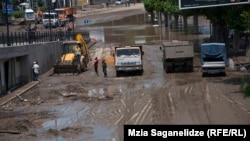 В Тбилиси сегодня вспоминали разрушительное наводнение 2015 года