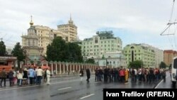 Оппозиционный марш в Москве. 12 июня 2013 года. 