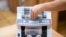 Moldova -- generic, money counting machine, lei, bani