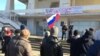 Один из эпизодов всероссийской протестной акции "Забастовка избирателей", Дагестан (дата не указана)