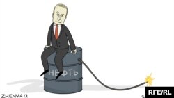 Политическая карикатура. Автор: Евгения Олейник