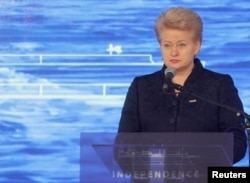 Президент Литви Даля Ґрібаускайте