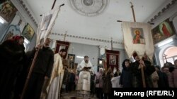 Верующие УПЦ КП в Крыму