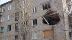 Разрушения в Авдеевке, 10 февраля 2017 года